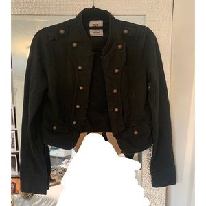 Dark Navy Military Jacket Size Small
